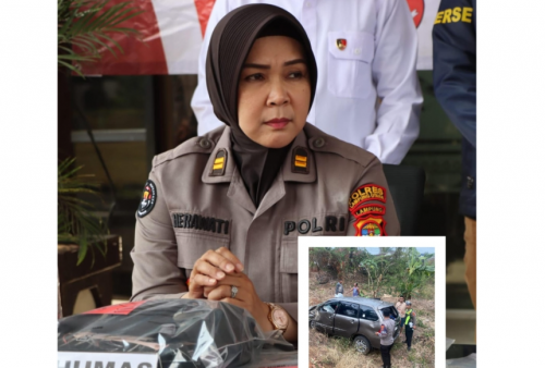 Terjun ke Rawa, Pengemudi Avanza di Lampung Utara Ternyata DPO Narkoba 