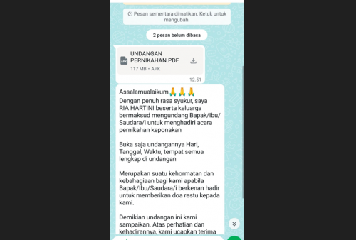 Nomor Pribadi Ketua DPRD Metro Diretas, Warga Diminta Hati-hati