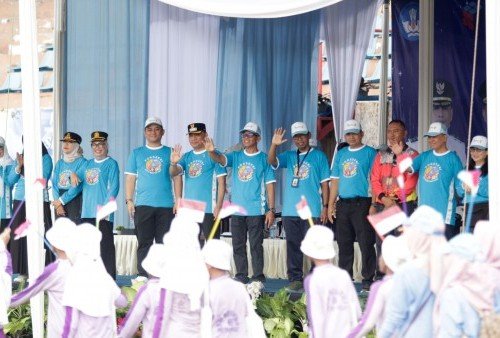 Ribuan Pelajar Kota Metro Ikuti Porseni 2025, Wali Kota Tekankan Pembentukan Karakter