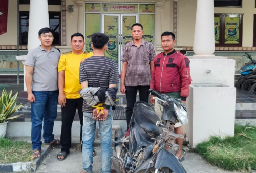 Kasus Curanmor di Mesuji Terungkap, Polisi Tangkap Tersangka dan Amankan Honda Revo