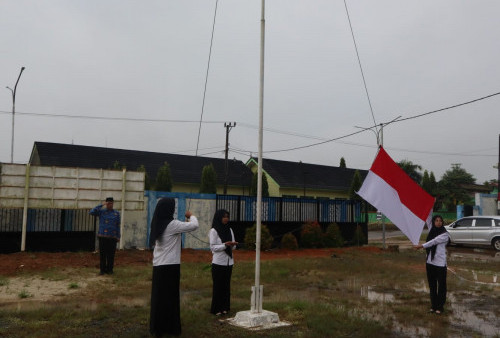 BPN Mesuji Gelar Upacara Harkitnas 2026