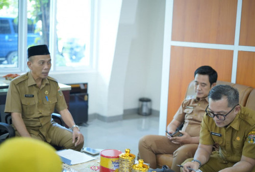Asisten Ekobang Lamteng Pimpin Rakor Perpanjangan Rencana Kerja PBPU dan BP