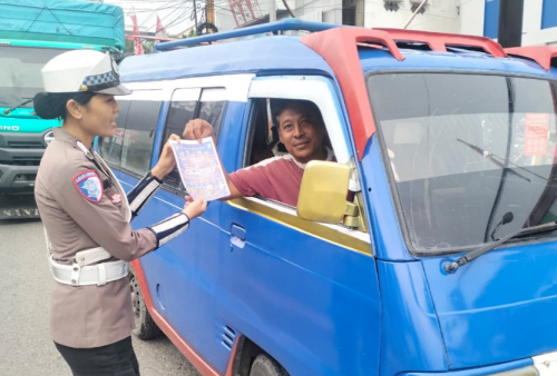 Polres Pringsewu Gencarkan Edukasi Tertib Berlalu Lintas ke Masyarakat