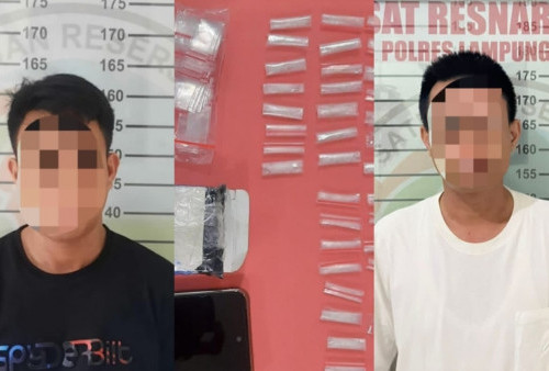 Penyelundupan 40 Paket Sabu ke Lapas Kotabumi Digagalkan Petugas