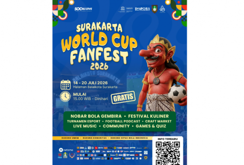 Surakarta World Cup FanFest 2026 Digelar Gratis, Hadirkan Nobar Piala Dunia dan 44 Tenant UMKM