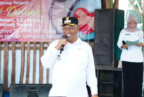 Plt. Bupati I Komang Koheri Hadiri Tasyakuran PPPK Paruh Waktu di Gunung Sugih