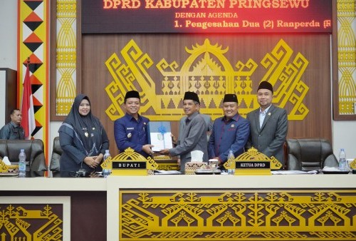 RPJMD 2025–2029 Resmi Disahkan, Pekon Baru dan Ranperda Perumdam Jadi Sorotan DPRD Pringsewu