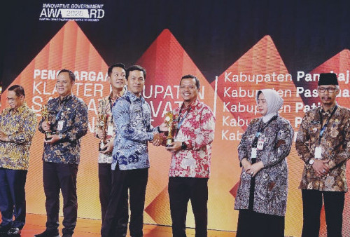 Kabupaten Sangat Inovatif, Pringsewu Dianugerahi Penghargaan IGA 2025