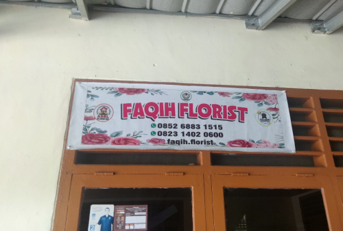 HUT ke-88 Kota Metro, Usaha Karangan Bunga Banjir Pesanan