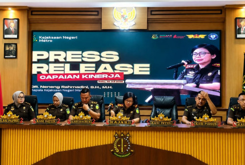 Kejari Metro Paparkan Capaian Semester I 2026, PNBP Tembus Rp6,25 Miliar