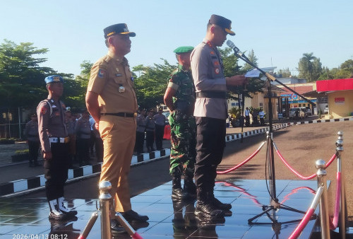 Polres Metro Gelar Apel Sabuk Kamtibmas, Perkuat Kolaborasi Hadapi Situasi Kontinjensi