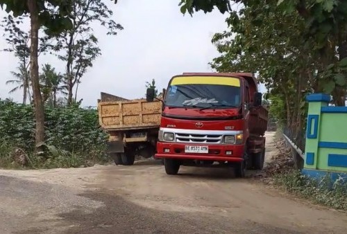 Sekcam Jati Agung Tindaklanjuti Galian Tak Berizin di Karang Anyar