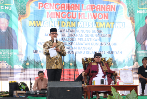 Bupati Ardito Wijaya Hadiri Pengajian Minggu Kliwon di Gunung Sugih, Ajak Warga Perkuat Ukhuwah Islamiyah