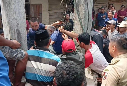 Diduga Halusinasi Dikejar Harimau, Pria di Lampung Utara Tewas Lompat ke Sumur