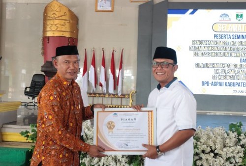 Seminar dan Silaturahmi Akbar Guru PAI, Bupati Ardito Tegaskan Pentingnya Pendidikan Karakter