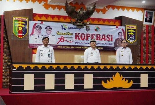  22 Koperasi Merah Putih Resmi Beroperasi di Metro, Dorong Ekonomi Warga hingga Tingkat Kelurahan