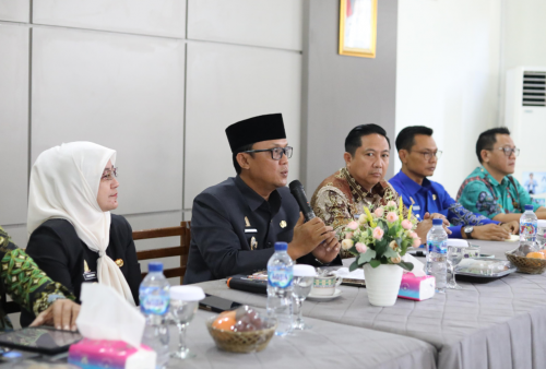 Hadiri Rakor Dinkes Lamteng, Bupati Ardito Tegaskan Kolaborasi Lintas Sektor 