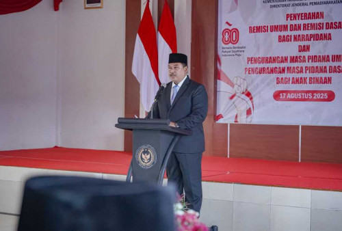 Ratusan Warga Binaan Lapas Metro Terima Remisi di HUT RI ke-80, 15 Langsung Bebas