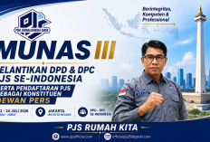MUNAS III PJS Digelar Juli 2026 di Jakarta, Wapres Gibran Rakabuming Raka Direncanakan Hadir