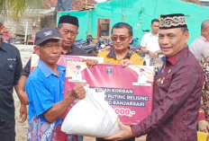 Bantu Warga Terdampak, Pemkot Metro Salurkan 255 Bantuan di Metro Utara
