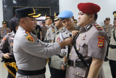 Kapolres Mesuji Pimpin Sertijab Pejabat Utama, Tekankan Integritas dan Pelayanan