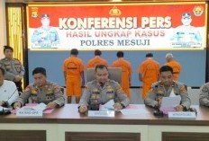 Pengungkapan Kasus Curat di Mesuji, Polisi Amankan Barang Bukti Ribuan Kilogram Sawit