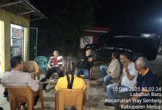 Kapolsek Way Serdang Sambang Desa, Perkuat Silaturahmi dan Sinergitas