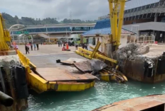 KMP Port Link 3 Hantam Dermaga Eksekutif Merak