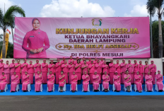 Ny. Ida Helfi Assegaf Kunjungi Bhayangkari Mesuji, Tekankan Pentingnya Sinergi dan Kebersamaan