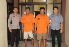 Polres Pringsewu Bekuk Dua Pria Kasus Penyalahgunaan Sabu di Pagelaran