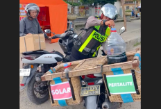 BBM Keliling: Inovasi Polres Lampung Tengah Bantu Pemudik yang Kehabisan Bahan Bakar di Jalinsum