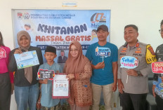 Bakti Sosial HUT ke-17 Mesuji, 325 Anak Dikhitan Gratis