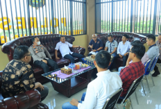 Audiensi ke Polres, PWI Tubaba Tingkatkan Sinergi dan Persiapan Konferkab VI
