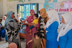 Wujudkan Zero Stunting, IKWI Kota Metro Salurkan Bantuan di Posyandu Nusa Indah 