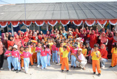 Peringati Hari Anak Nasional 2026, Plt Bupati Lampung Tengah Kunjungi TK Satu Atap Mataram Udik