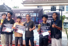 Fun Chess Club 1 Metro Sukses Cetak Juara Catur Muda Tingkat SD dan SMP