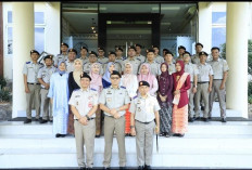 Kantor Pertanahan Mesuji Ikuti Upacara Hari Ibu Ke-97 di Kanwil BPN Lampung