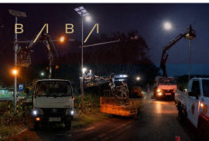 Demi Keselamatan Pengguna Jalan, PJU dan Warning Light di Tubaba Diperbaiki