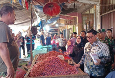 Tim Gabungan Pemkot Metro Pantau Harga Bapok di 6 Pasar Tradisional 