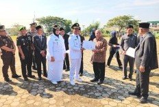Upacara HUT ke-16 Pringsewu Digelar Meriah, Bupati Riyanto Tekankan Semangat Kebersamaan