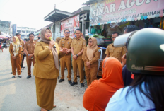 Tekan Inflasi, Pemkab Pringsewu Gelar Penetrasi Pasar di Pasar Induk