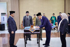 Penyesuaian Nomenklatur, Bupati Pringsewu Resmi Kukuhkan Jabatan PNS