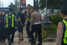 Satlantas Polres Lampung Utara Amankan DPO Curanmor Bersenjata Api