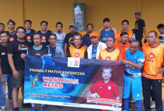 PKS Metro Gelar Friendly Match Mini Soccer Bareng Wartawan Kota Metro