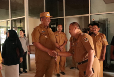 Tinjau Kantor Kecamatan Seputih Agung, Wabup Komang Koheri Tegaskan Disiplin ASN