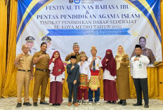 FTBI dan PAI, Ribuan Peserta Tingkat SD dan SMP di Kota Metro Tampilkan Bakat dan Kreativitas