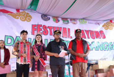 Bupati dan Wakil Bupati Lampung Tengah Resmi Buka Festival Dayung Danau Tirta Gangga 2025