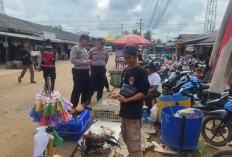 Libur Nataru, Polres Mesuji Gelar Patroli dan Binluh di Pasar Brabasan