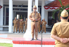 Apel Mingguan Pemkab Lamteng: Bupati Ardito Ajak ASN Perkuat Solidaritas dan Gotong Royong