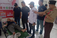 Karang Taruna Sukoharjo Bersama PWI Pringsewu Gelar Donor Darah Jelang Ramadan